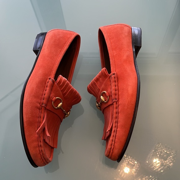 Woman’s Gucci shoes size 10 orange - Picture 3 of 11